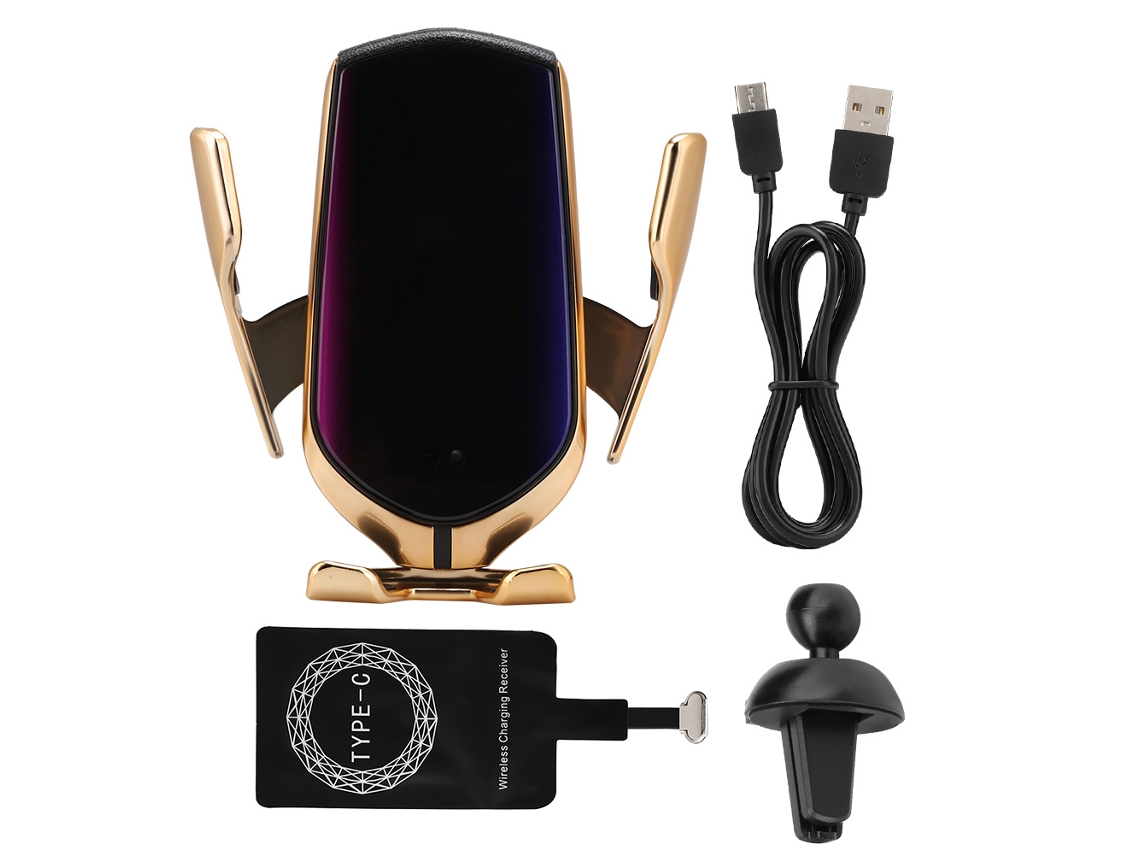 Cargador Inalámbrico Para Coche (carga Inalámbrica De 10w, Interfaz De Carga Leeco)