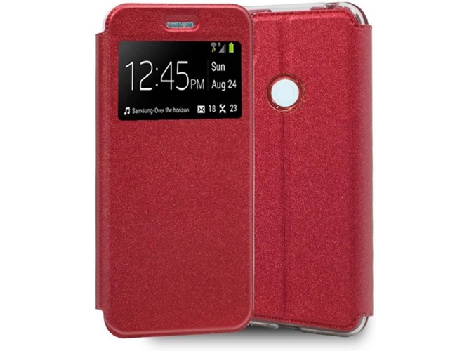 Funda Xiaomi Redmi Note 8T COOL Flip Cover Rojo