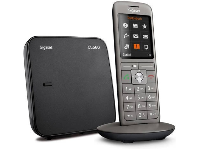 Teléfono fijo Sin Cable GIGASET CL660A Trio gris