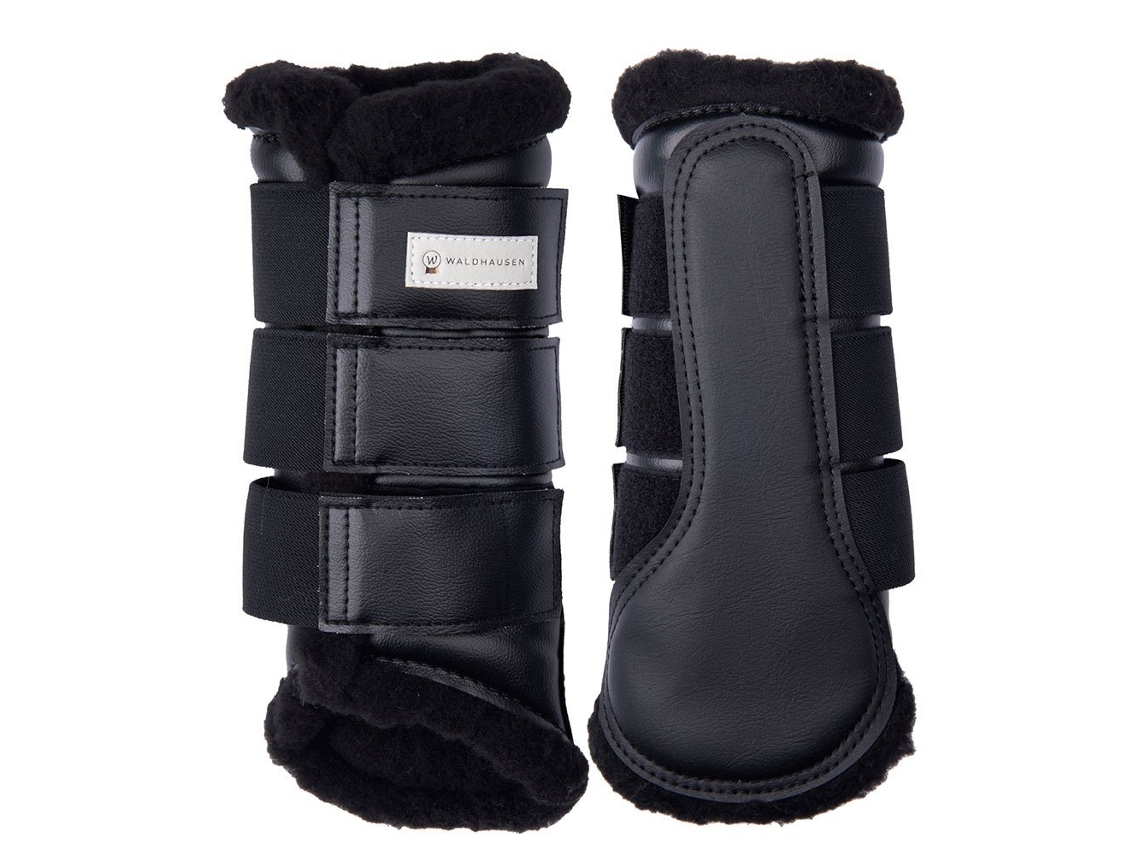 Botas de Tendão de Adestramento Soft Preto Xlwaldhausen