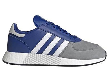 Zapatillas Deportivas ADIDAS Marathon Tech Hombre (Gris, azul - Material Sintético - 46,6)