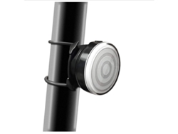 Luz trasera inteligente para bicicleta, alertas de frenado, luz trasera LED Yizhood recargable e impermeable (negra)
