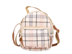 Bolso de hombro portátil en piel sintética y poliéster, ligero para viajes, picnics y fiestas.