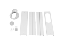 Kit De 4 Unidades De Aire Acondicionado Portátil Para Ventana, Pvc Abs Resistente Al Calor, Ajustable De 43 A 140 Cm Con Adaptador Universal.
