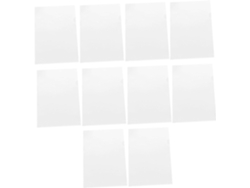 Conjunto De 100 Pastas Plásticas Transparentes E Flexíveis Para Documentos, Multifuncionais E Duráveis,