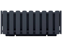 Maceta PROSPERPLAST Boardee Fencycase (Gris - 38 x 18 x 16.2 cm)