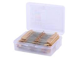 Omni-kit De Resistencias Carbono 64 Valores 1ω-10mω 1/6w 640 Piezas Para Diy Electrónico
