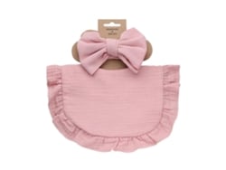 Conjunto de babero y gorro para bebé con estilo, baberos y diademas para bebé modernos, diadema con lazo para recién nacidos y