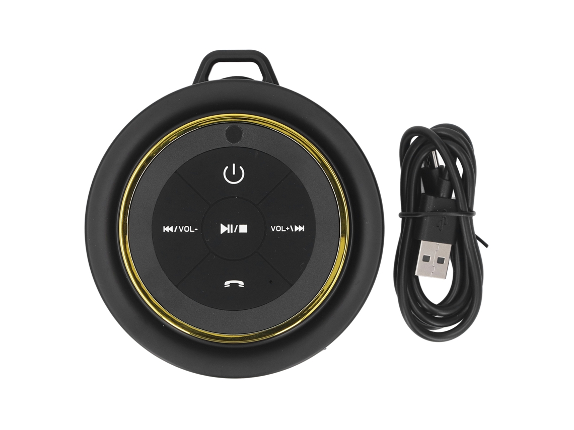 Altavoz Bluetooth Portátil (resistente Al Agua Ipx7, 5w) Con Ventosa Para Ducha