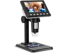 Microscopio Lcd Multifunción De 8 Led Para Inspección Y Análisis De Placas De Circuitos Impresos Y Piel.