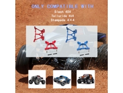 Soporte De Amortiguador Trasero De Aleación De Aluminio Para Rally Slash Stampede Telluride 4x4 (sustituye A La Pieza 6838)