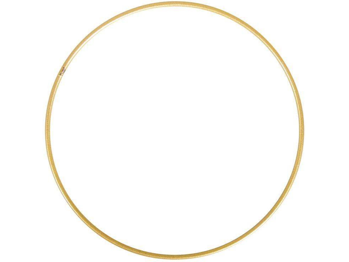 Anillo Metálico RAYHER (Dorado - Metal - 20 cm)
