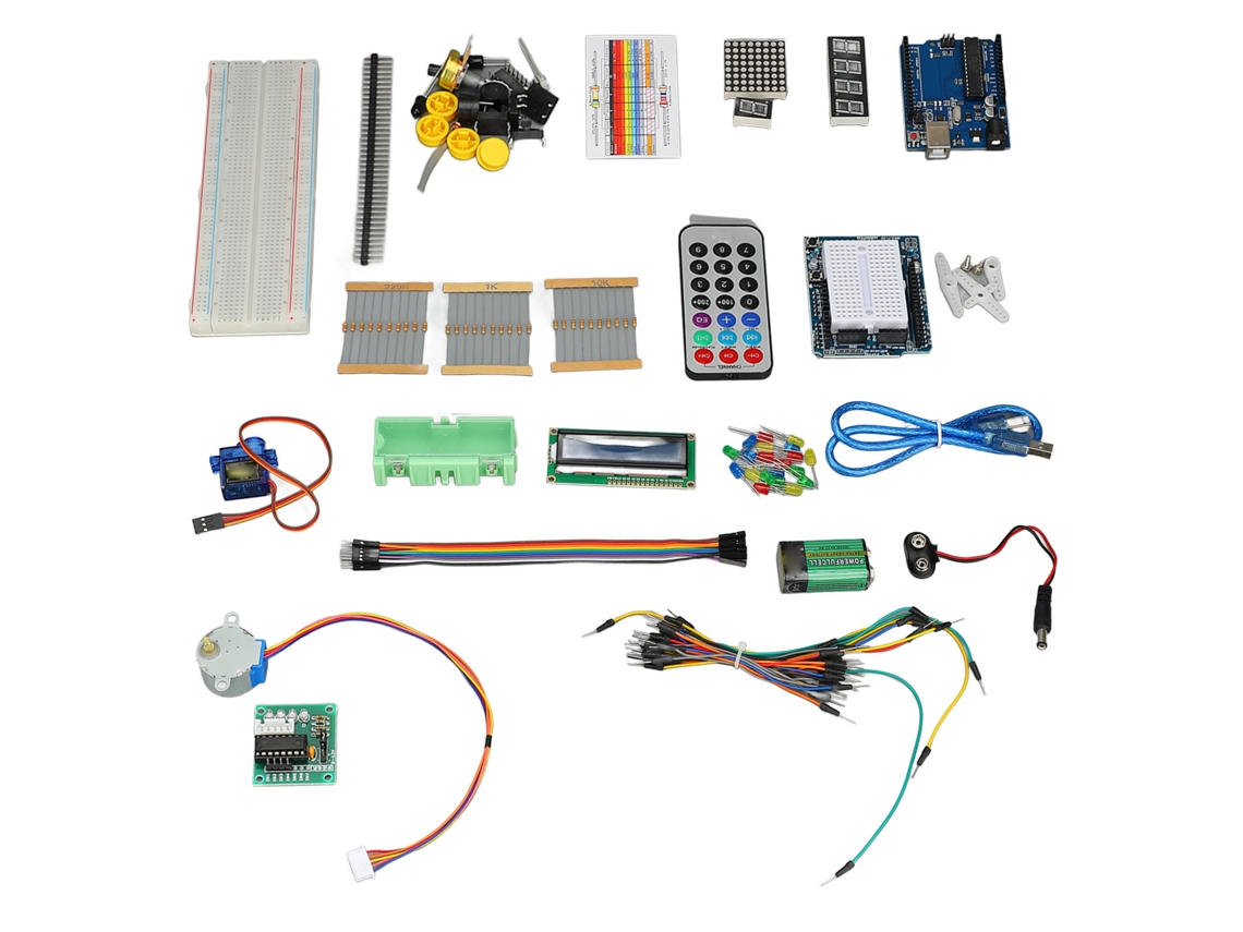 Kit De Inicio Para Programación Y Desarrollo Diy Placa Electrónica Componentes Aprendizaje Principiantes