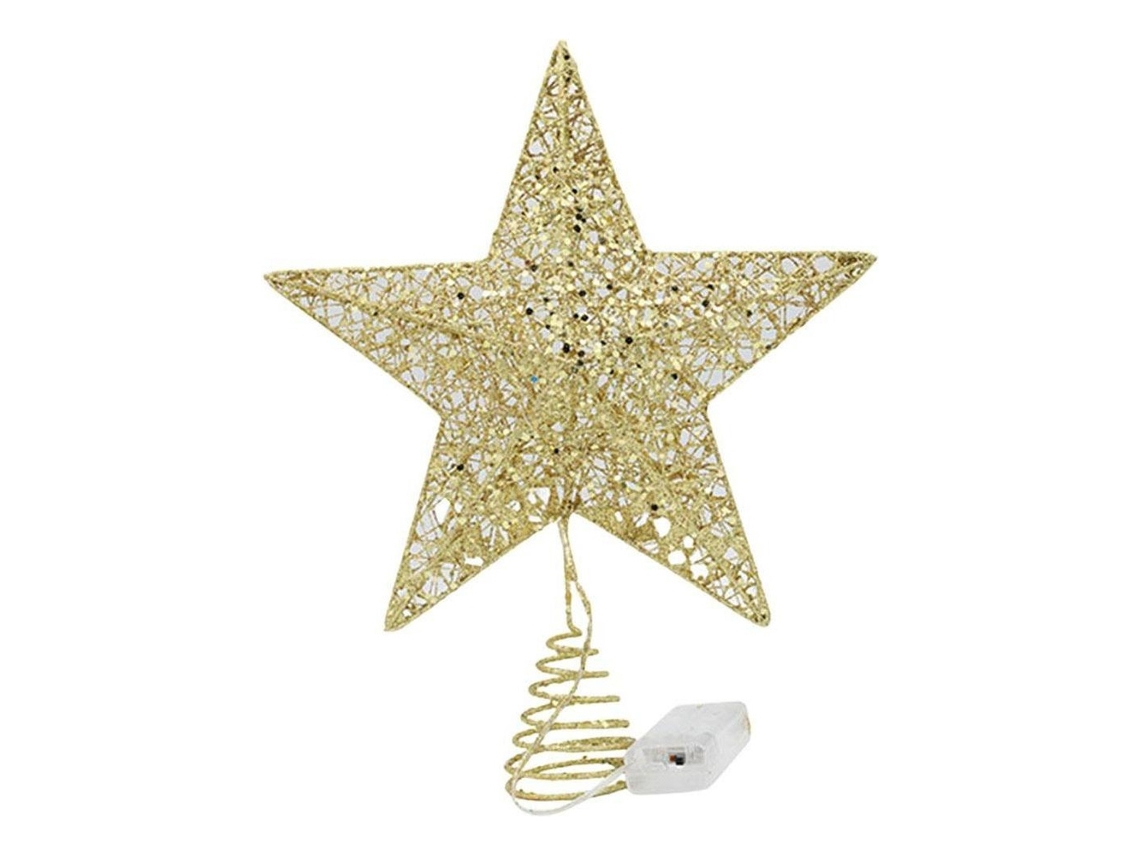 Decoración de estrella para la punta del árbol de Navidad vayotoy