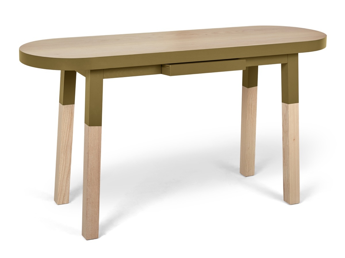 Escritorio MON PETIT MEUBLE FRANÇAIS Consola de Madera Maciza 140 cm