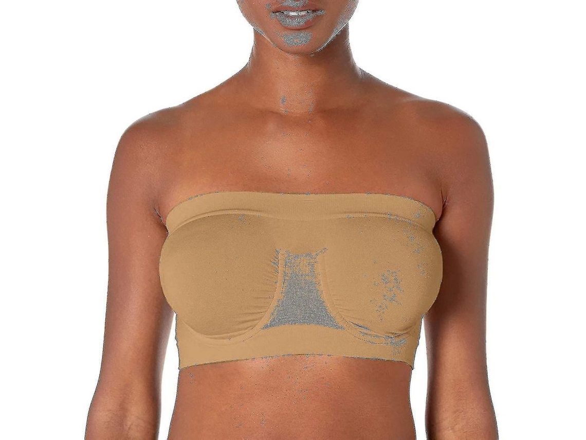 2026-sujetador Sin Cinturones Para Mujer Elástico Confort Sin Alambre Talla Plus Verano Bandeau