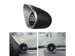 Head-up Display Coche Digital – Velocímetro, Odómetro, Brújula, Ángulo, Alerta Exceso Velocidad