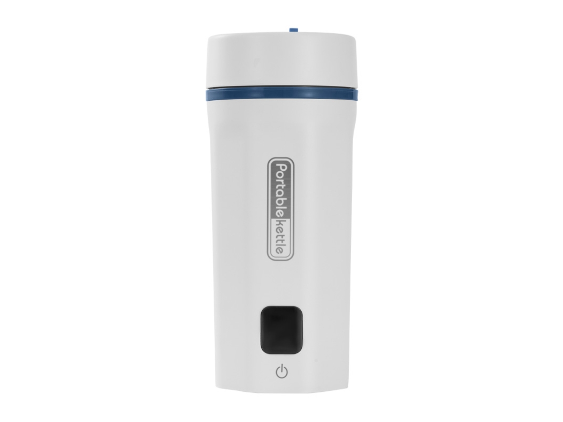 Hervidor Eléctrico Eifson Portátil 550ml 400w A Prueba De Fugas Acero Inox (blanco)