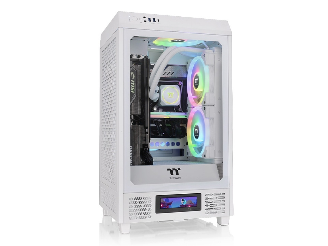 Caja TT THERMALTAKE (Mini-ITX - Blanco)