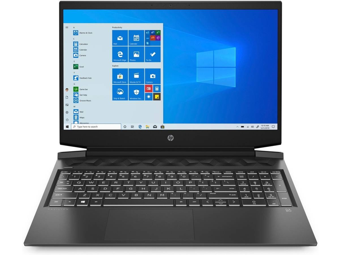 Portátil Gaming HP Pavilion 16-a0021ns (Intel Core i7-10750H - NVIDIA GeForce GTX 1650 Ti - RAM: 16 GB - 1 TB SSD - 16.1'')