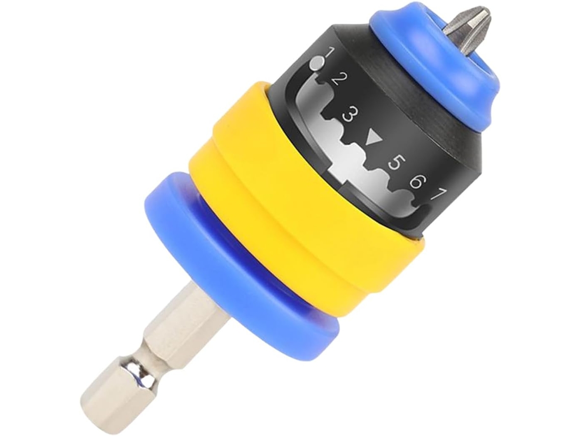 Soporte Para Brocas - Soporte Ajustable De 7 Niveles Para Profundidad De Tornillo - Adaptador