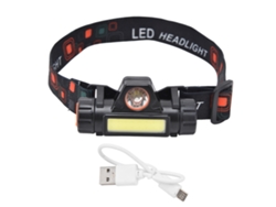 Yncm2026-linterna Frontal Cob Recargable Usb Impermeable Multifuncional Para Ciclismo Camping Aventura Al Aire Libre
