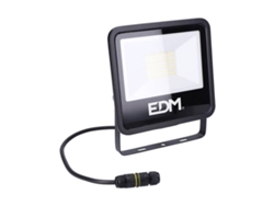 Proyector LED EDM (Negro - 6400K - 50 W - 4000 Lm)