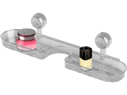 Estante de baño de pared con organizador de grifo y estante de baño de pared | Para lavabo con espejo Slowmoose