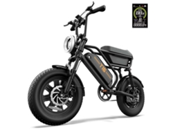 Bicicleta Eléctrica | Urlife | T16 | 500w 48v13ah 16" Frenos De Disco Ebike - Negro