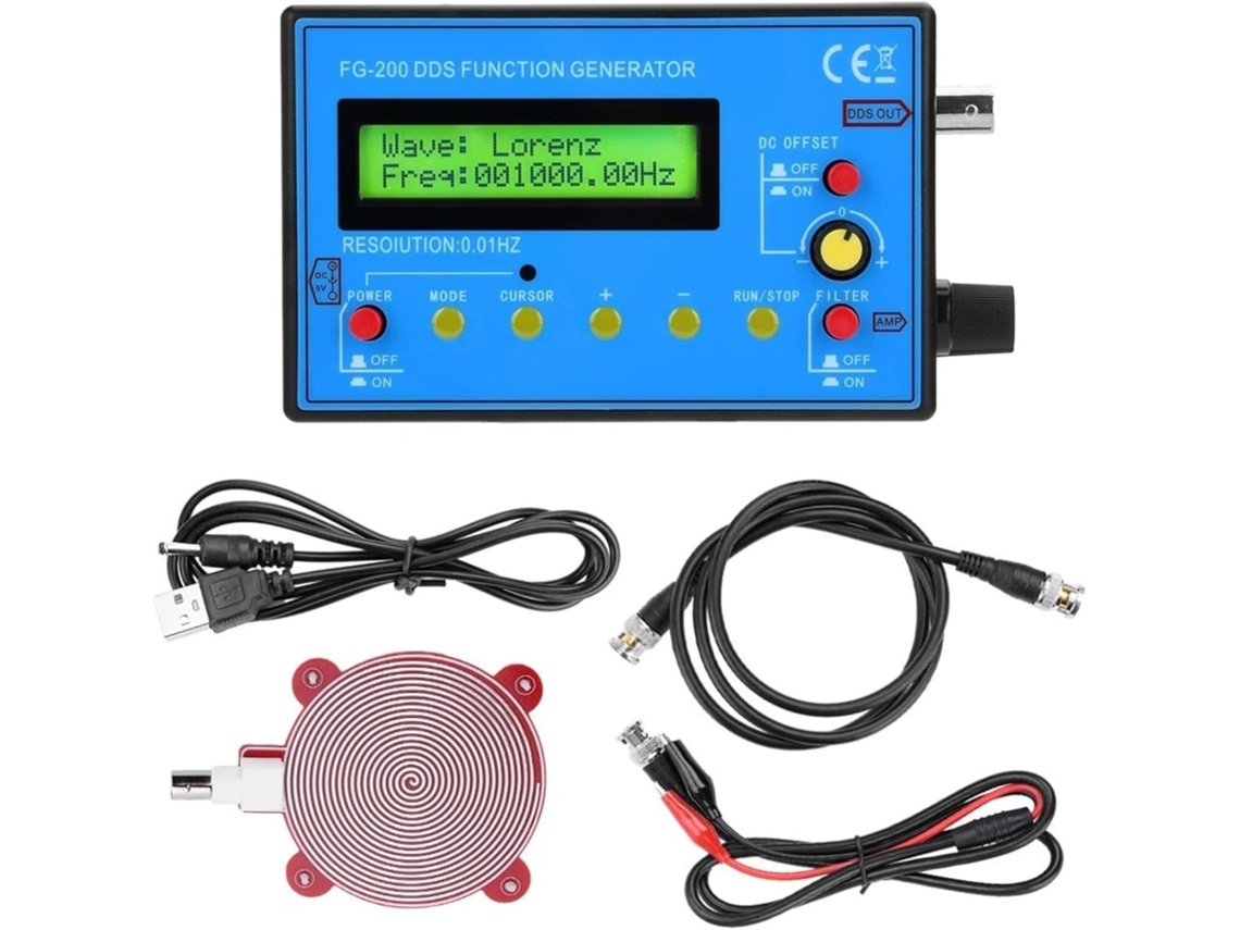 La Función Dds Fg 200 0 01 Hz 500 Khz Admite Ondas Triangulares.