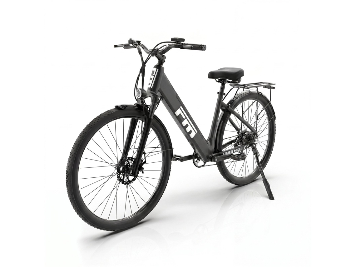 Bicicleta eléctrica FM M2 Plus, motor de 250 W, batería extraíble de 36 V y 16,5 Ah