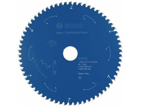 Disco de Sierra Circular BOSCH Para Sierra Sin Cables Expert para Panel Laminado 216x2.1/1.4x30 T66 para Sierras Bancada