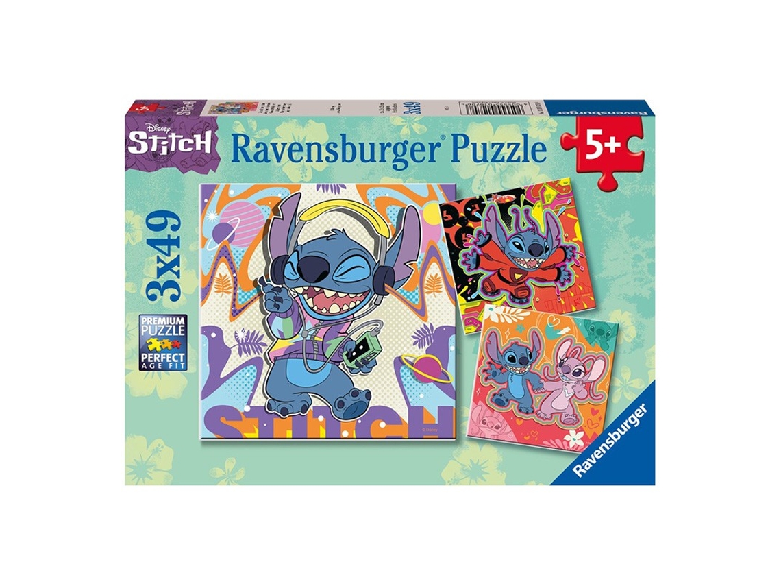 Puzzle 3X49P Disney STITCH
