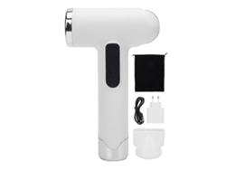 Secador De Pelo Inalámbrico Portátil De 100000 Rpm Y 200 W, Recargable Por Usb, Con Batería De 15000 Mah, Bajo Nivel De Ruido, Color Blanco Y Enchufe Europeo.