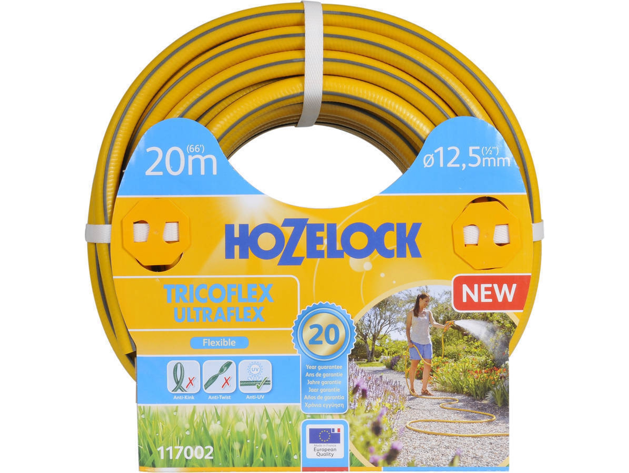 Hozelock Manguera de riego Tricoflex Ultraflex 20 m