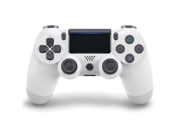 Mando PS4 Bluetooth inalámbrico Doubleshock P4, compatible con PC , Android , consola PS4 -inalambrico- y PS3 -por cable- (Incluido). ¡Toma todo el control! BLANCO KLACK