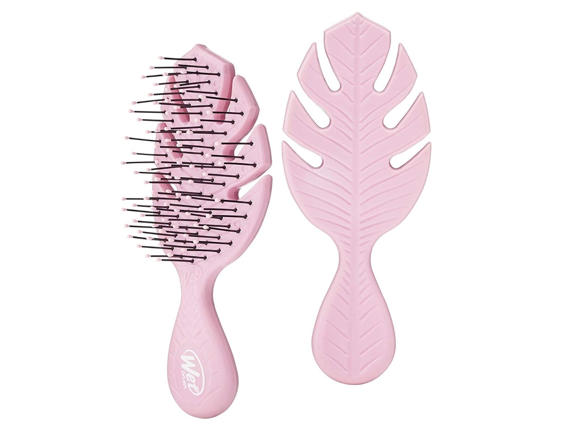 Cepillo Desenredante THE WET BRUSH Go Green (Rosa - Plástico)