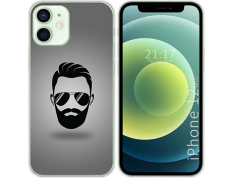 Carcasa iPhone 12 Mini (5.4) TUMUNDOSMARTPHONE Barba Multicolor