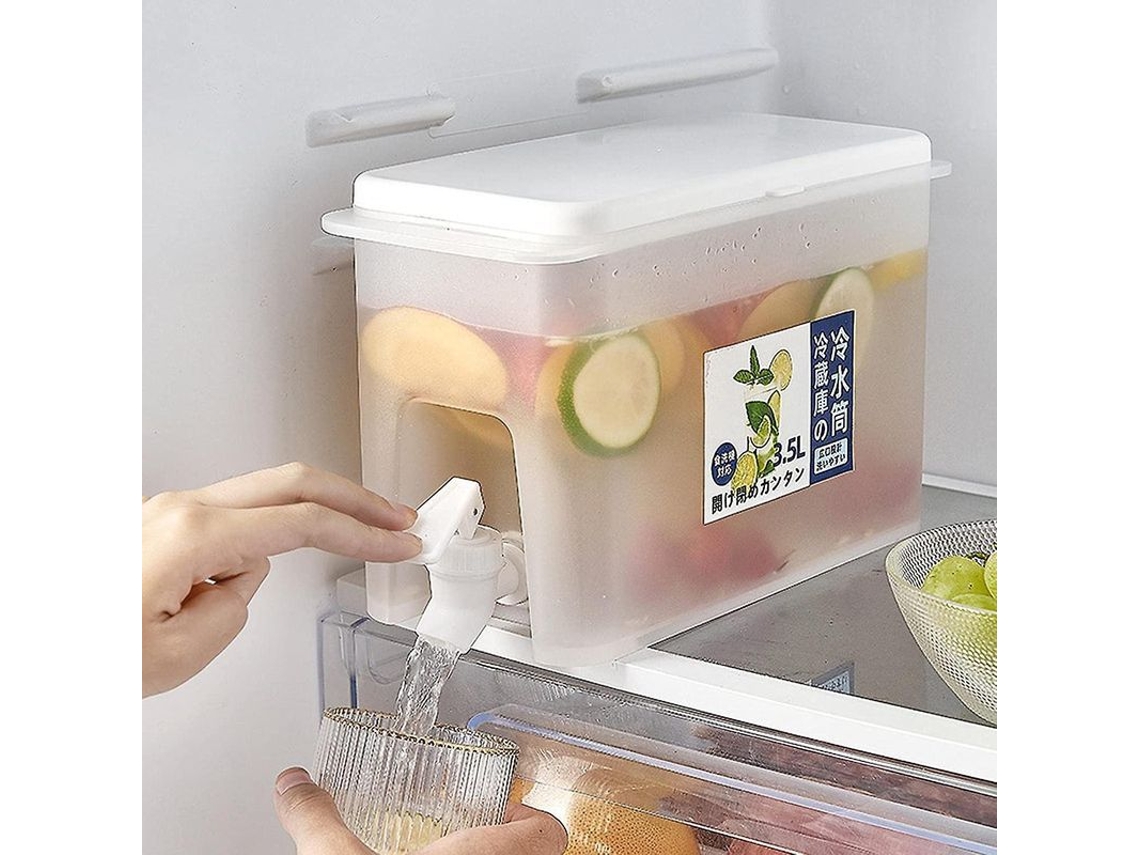 Dispensador De Bebidas Con Grifo, 3,5 L, Para Zumos, Agua Y Cócteles, Fabricado En Pp Apto Para Uso Alimentario.
