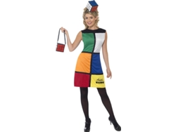Disfraz de Mujer SMIFFY'S Cubo de Rubik (Tam: M)