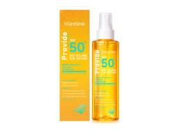 Spray protector solar ligero y transparente con FPS 50+
