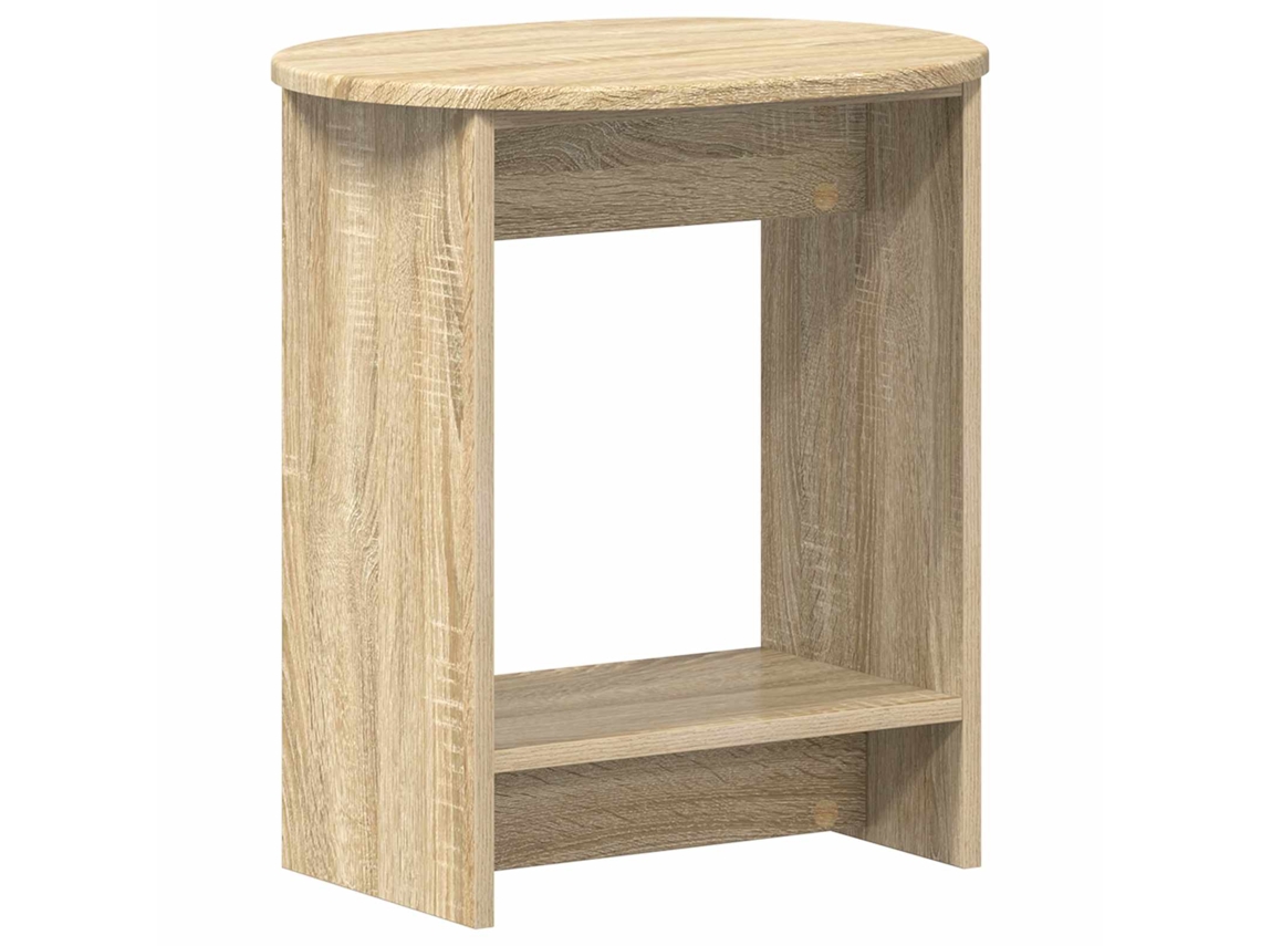 Maison Exclusive - Mesa Lateral Roble Sonoma 50 X 39,5 X 55 Cm
