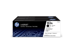 Pack de ahorro de 2 cartuchos de tóner Original HP 83A Negro para HP LaserJet Pro MFP M225