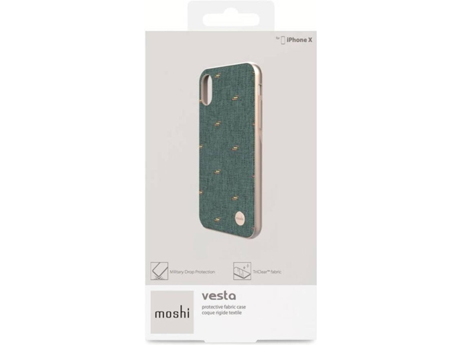 Funda iPhone XR MOSHI Vesta Verde