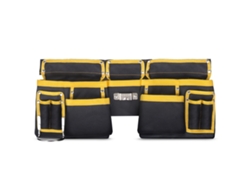 Riñonera de electricista de lona Oxford resistente con correa ajustable, bolsa para herramientas.