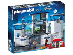 PLAYMOBIL City Action: Comisaría de policía con prisión (Edad Mínima: 4)