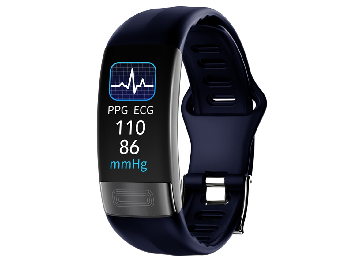 P11 Plus 0.96" Ecg Hrv Temperatura Monitor Cardíaco Dinâmico Saúde Premium