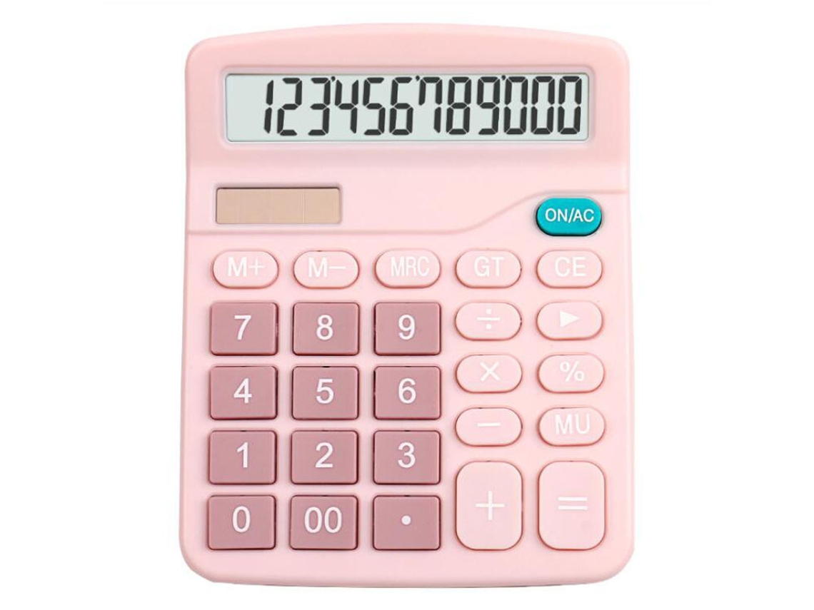 Calculadora de color solar Csyy 837 (rosa)