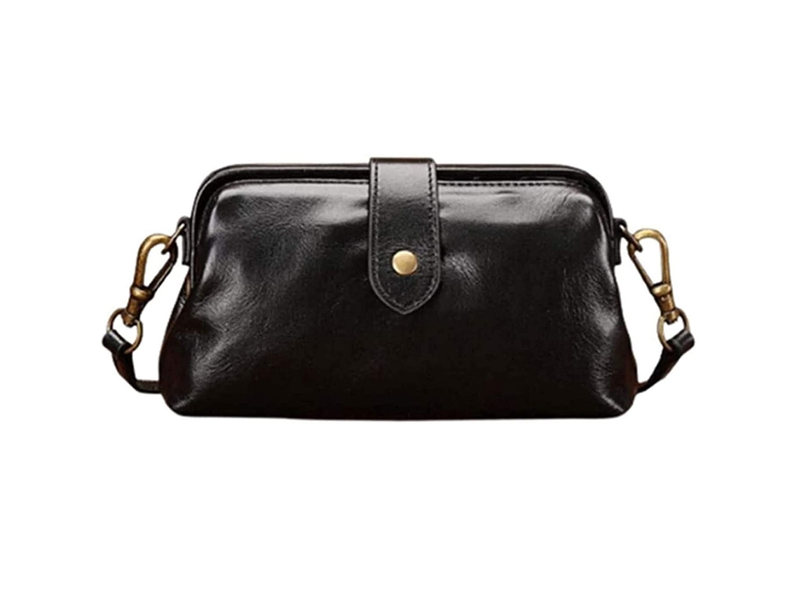 Bolso Médico Retro De Piel Vegana Para Mujer, Estilo Vintage, Bandolera Con Gran Capacidad.