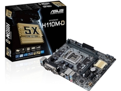 Placa Base ASUS H110M-D (Socket LGA1151 - Intel H110 - Micro-ATX)